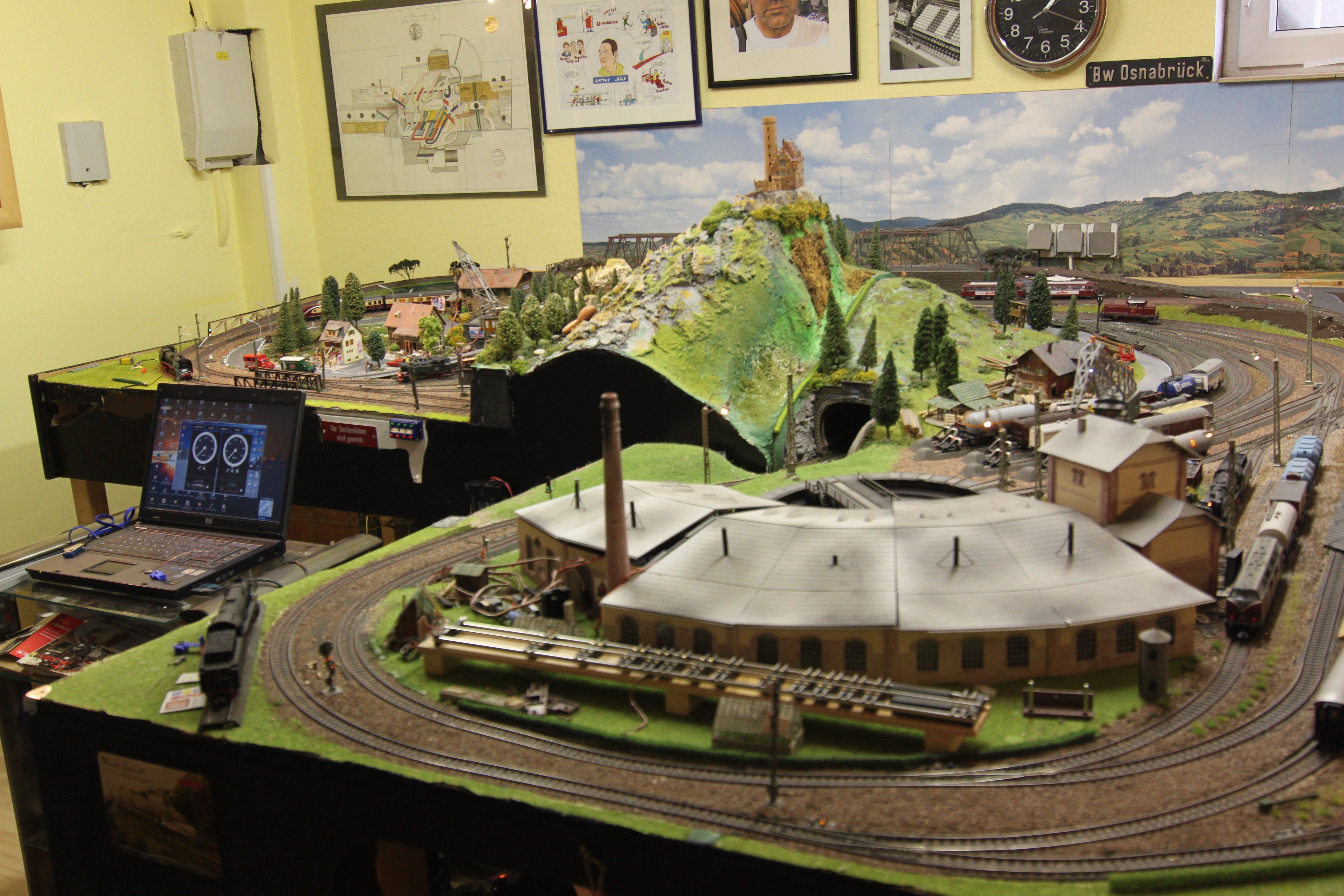 So sah die Anlage vor dem Umbau mal aus...